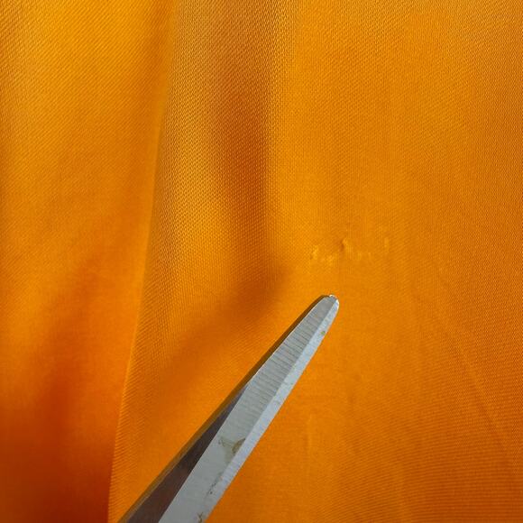 NWT Aritzia Womens Long Sleeve Button-Up Tie-Front Tuscan Sun Orange Top Small - Picture 11 of 14